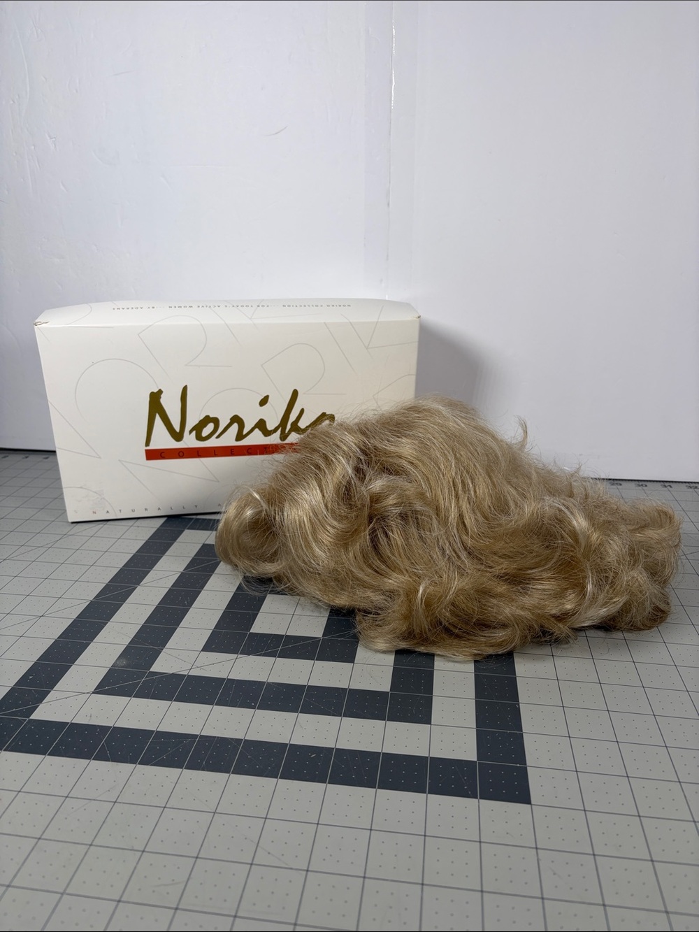 Noriko Collection Mariah Wig Creamy Blond Synthetic Hair Piece Aderans Japan